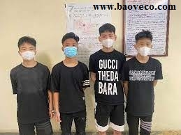 bat giu nhom thanh nien lua bao ve trom xe