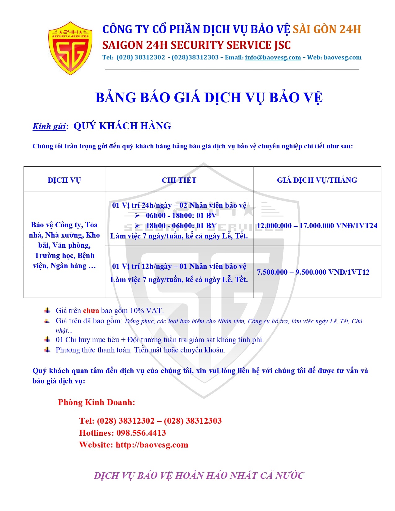 bao gia dich vu bao ve o hoai duc thu do ha noi